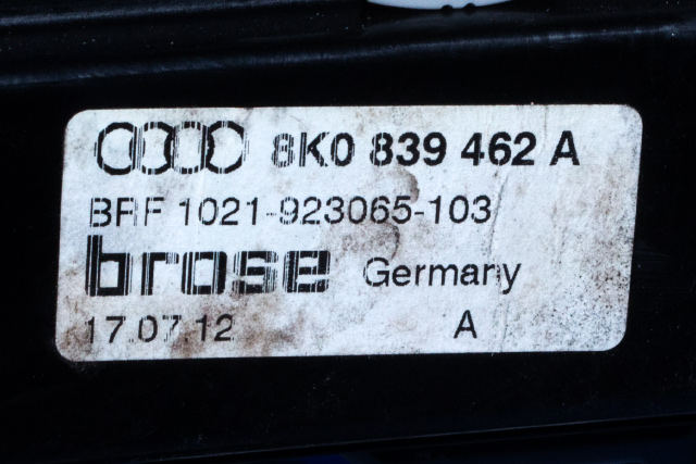 Ruteheis høyre bak til Audi A4 2007-2014 (Type IV) (B8) (B8) (VAG|8K0 959 812 A|)