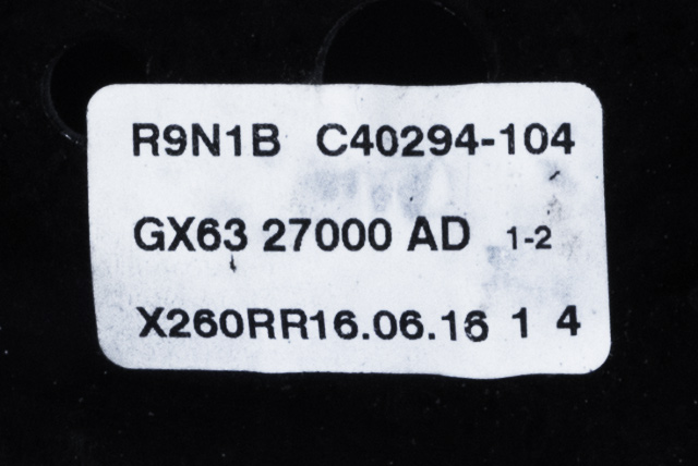 Ruteheis høyre bak til Jaguar XF 2015-->> (X260) (X260) (JAGUAR|GX63-27000-AD|)