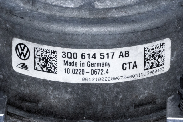 ABS sentral til VW Passat 2015-2019 (Fase 1) (B8) (B8) (VAG|3Q0 614 517 AB|3Q0 907 379 AB|)
