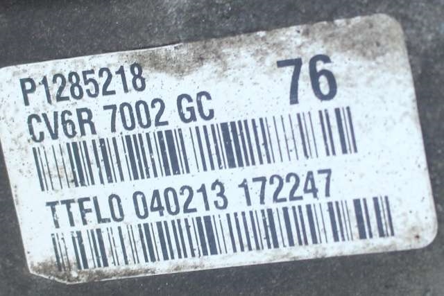 Girkasse manuell 6-trinn til Volvo V40 2012-2019  (FORD|CV6R-7002-GC|P1285218|)