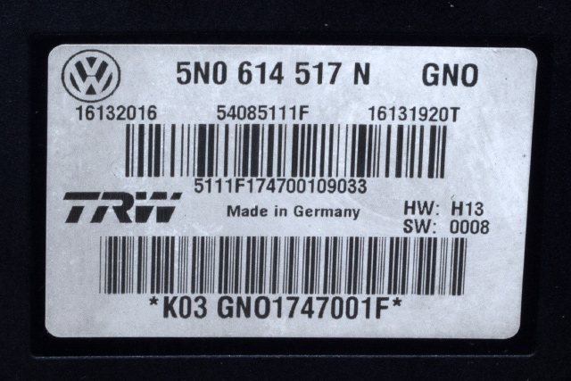 ABS sentral til VW Tiguan 2007-2011 (Type I, Fase 1) (VAG|5N0 614 517 N|)