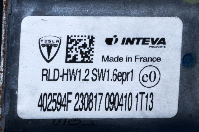 Ruteheis venstre bak til Tesla Model S 2016-2021 (Fase 2) (TESLA|6006334-00-I|)