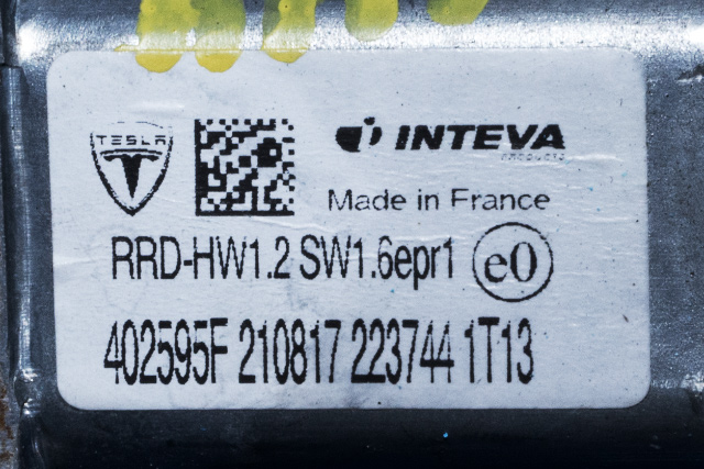Ruteheis høyre bak til Tesla Model S 2016-2021 (Fase 2)  (TESLA|6006377-00-I|)
