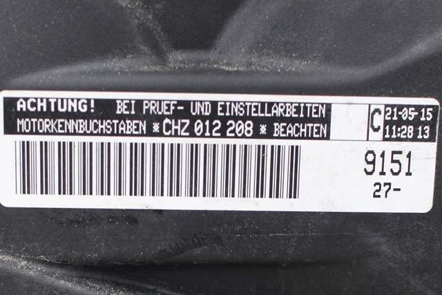 Motor bensin til VW Polo 2014-2017 (Type V, Fase 2) (CHZB|)