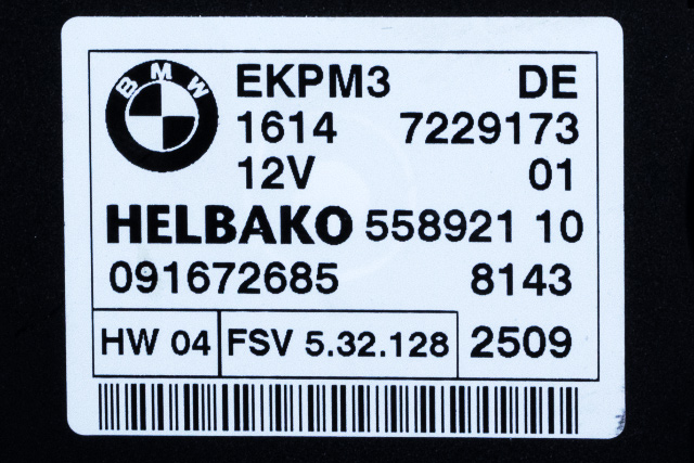 Styreenhet drivstoffpumpe til BMW 5-Serie 2003-2010 (E60/E61) (E60/E61) (BMW|16.14-7 229 173|)