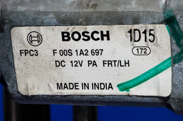 Ruteheis venstre foran til Hyundai i10 2008-2013 (Type I)  (BOSCH|F 00S 1A2 697|)