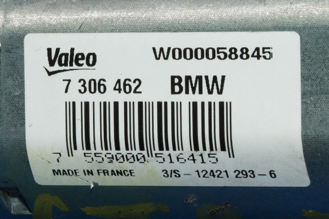 Viskermotor bakrute til BMW i3 2013-2022  (BMW|7 306 462|)