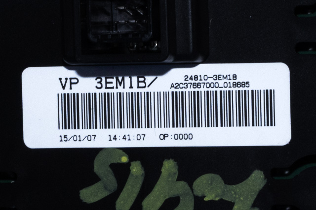 Instrument kjørecomputer til Nissan Leaf 2011-2017 (Type I)  (NISSAN|24810-3EM1B|)