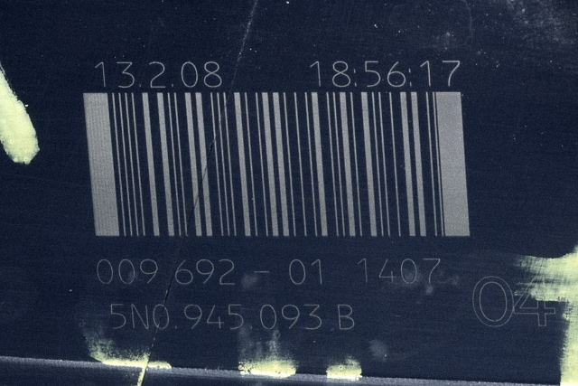 Baklykt venstre indre til VW Tiguan 2007-2011 (Type I, Fase 1)  (VAG|5N0 945 093 B|)