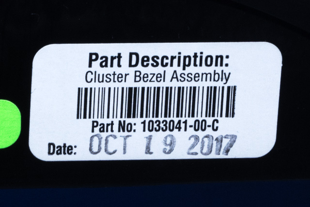 Dashbord diverse til Tesla Model S 2016-2021 (Fase 2)  (TESLA|1033041-00-C|)