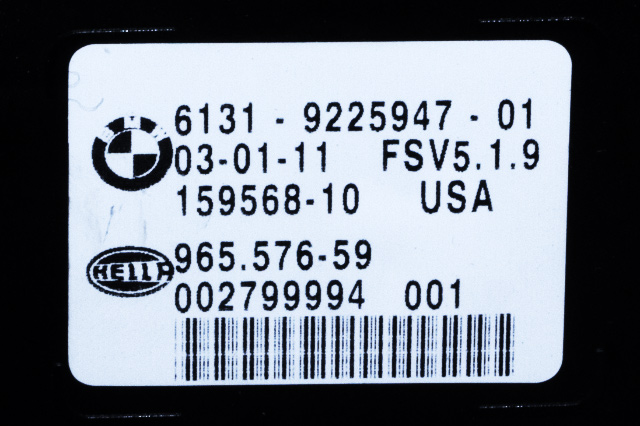 Taklyspanel til BMW X5 2007-2013 (E70) (E70) (BMW|9 225 947|)