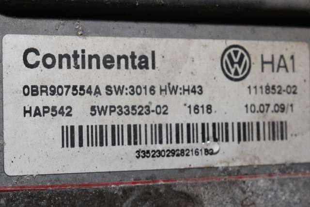 Kardang klokke bak til Škoda Octavia 2009-2013 (Type II, Fase 2)  