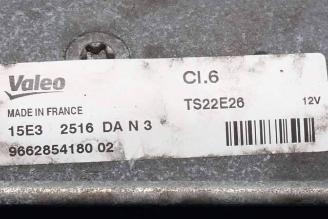 Starter diesel til Peugeot 508 2011-2014 (Type I, Fase 1) (VALEO|TS22E26|96 628541 80|)
