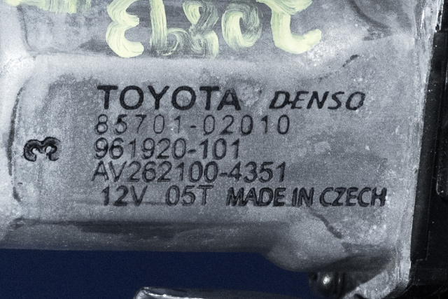 Ruteheis høyre foran til Toyota Auris 2015-2019 (Type II, Fase 2) (TOYOTA|85710-02420-B|)