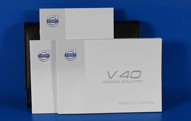 Instruksjonsbok til Volvo V40, 2012-2019  
