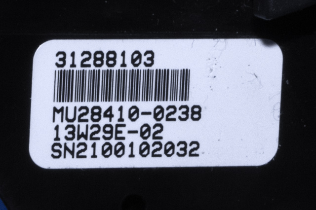 Bilstereo betjeningspanel til Volvo V40 2012-2019  (VOLVO|31288103|)