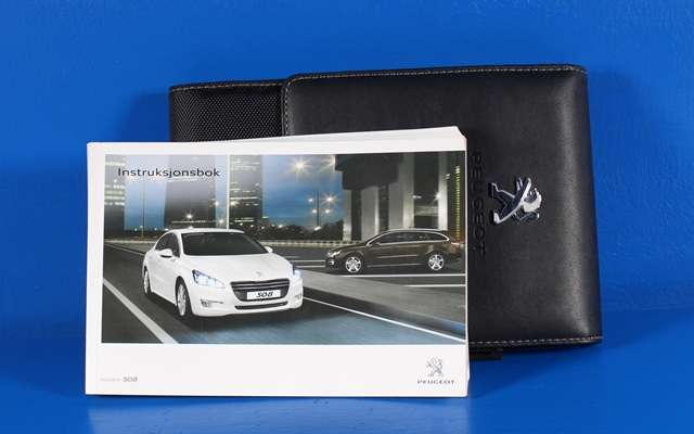 Instruksjonsbok til Peugeot 508, 2011-2014 (Type I, Fase 1)