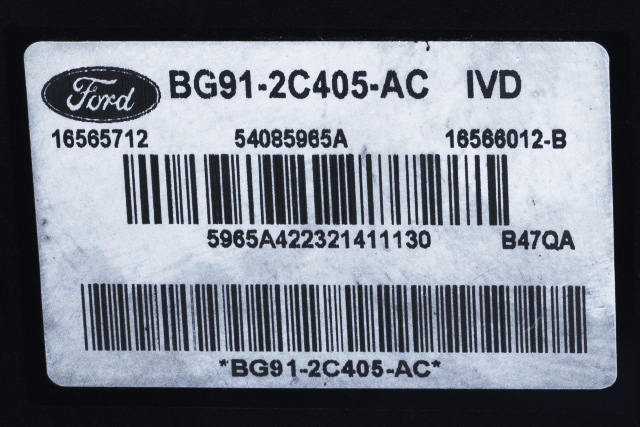 ABS sentral til Ford S-Max 2010-2015 (Type I, Fase 2)  (FORD|BG91-2C405-AC|)