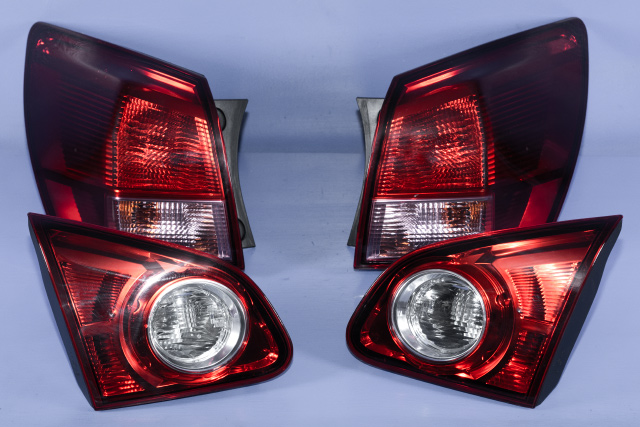 Baklykt sett til Nissan Qashqai, 2007-2010 (Type I, Fase 1)