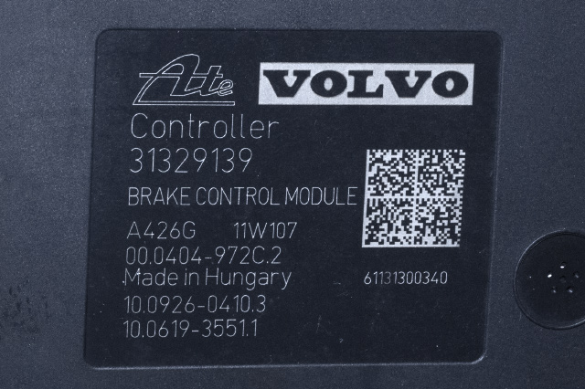 ABS sentral til Volvo V70 2007-2013 (Type III, Fase 1) (VOLVO|P31329139|)