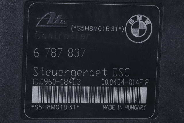 ABS sentral til BMW 1-Serie 2004-2011 (E81/E82/E87/E88) (E81/E82/E87/E88) (BMW|34.51-6 787 836|6 787 837|)