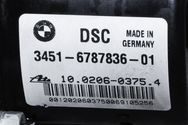 ABS sentral til BMW 1-Serie 2004-2011 (E81/E82/E87/E88) (E81/E82/E87/E88) (BMW|34.51-6 787 836|6 787 837|)