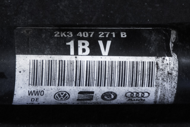 Drivaksel venstre foran, diesel/manuell til VW Caddy 2010-2015 (Type III, Fase 2)  (VAG|2K3 407 271 B|)