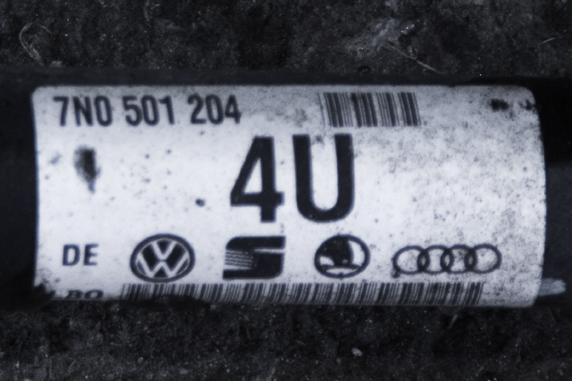 Drivaksel høyre bak, diesel/manuell til VW Sharan 2010-->> (Type II) (VAG|7N0 501 204|)