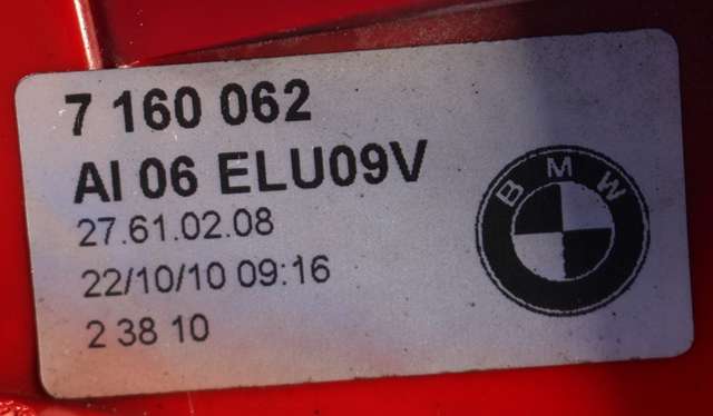 Baklykt høyre ytre til BMW 3-Serie 2005-2011 (E90/E91/E92/E93) (E90/E91/E92/E93) (BMW|7 160 062|)
