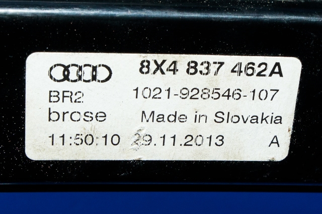 Ruteheis høyre foran til Audi A1 2010-2014 (Type I, Fase 1)  (VAG|8X4 837 462 A|8K0 959 802 C|)