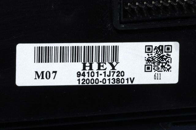 Instrument klokke til Hyundai i20 2009-2014 (Type I)  (HYUNDAI|94101-1J720|)