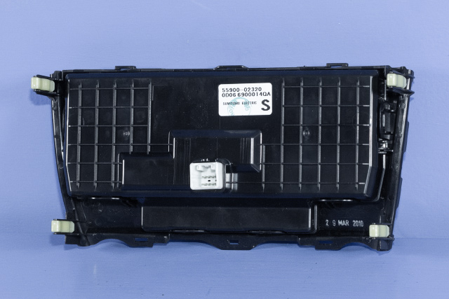 Varmeapparat betjening til Toyota Auris 2010-2012 (Type I, Fase 2) (TOYOTA|55900-02320|)