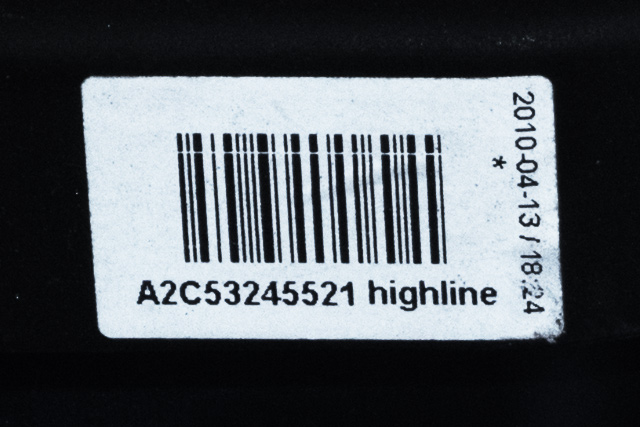 Instrumentpanel til Toyota Auris 2010-2012 (Type I, Fase 2) (VDO|A2C53245521|83800-0ZC80-C|)