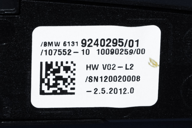 Bryter diverse til BMW X3 2010-2017 (F25) (F25) (BMW|9 240 295|)