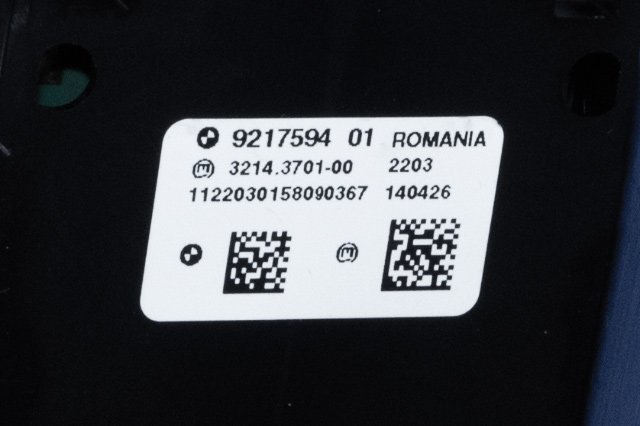 Bryter elektrisk håndbrekk/parkbrems til BMW X3 2010-2017 (F25) (F25) (BMW|9 217 594|)