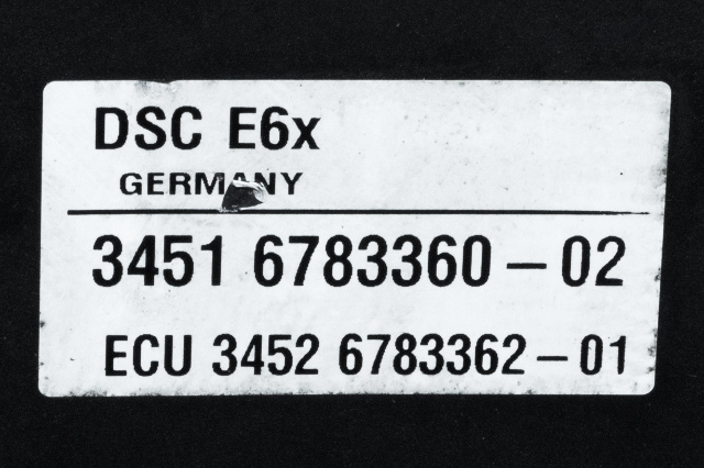 ABS sentral til BMW 5-Serie 2003-2010 (E60/E61) (E60/E61) (BOSCH|0 265 250 217|34.51-6 774 679|)