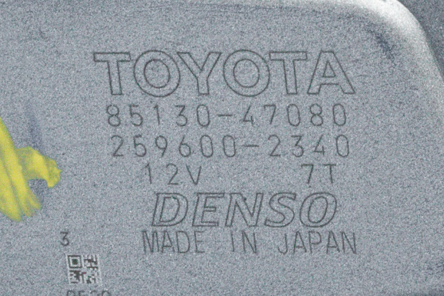 Viskermotor bakrute til Toyota Prius +7 2012-2020 (Type III) (stasjonsvogn) (stasjonsvogn) (DENSO|259600-2340|85130-47080|)