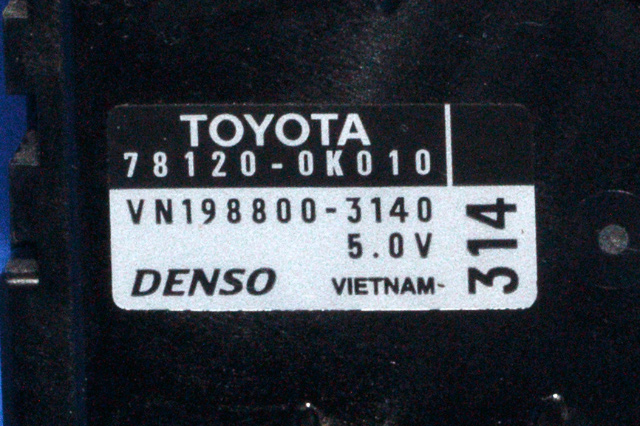 Pedal gass til Toyota Hilux 2012-2016  (DENSO|198800-3140|78120-0K010|)