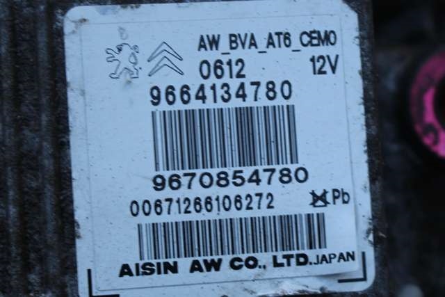 Girkasse automat til Peugeot 308 2011-2013 (Type I, Fase 2)  (PEUGEOT|20GY03|)