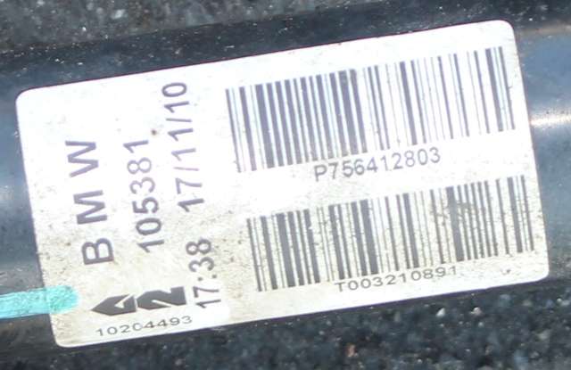 Drivaksel høyre bak, diesel/automat til BMW X5 2007-2013 (E70) (E70) (BMW|7 564 128|)
