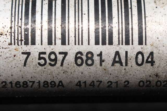 Drivaksel venstre bak, diesel/automat til BMW 3-Serie 2012-2018 (F30/F31/F34) (F30/F31/F34) (BMW|7 597 681|)