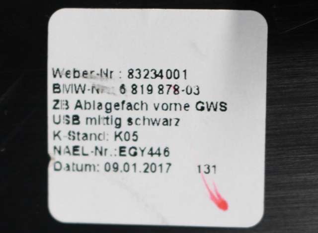 Dashbord koppholder til BMW 5-Serie 2017-->> (G30/G31) (G30/G31)