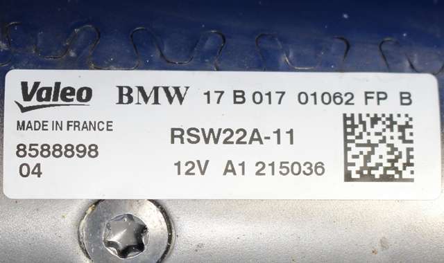 Starter diesel til BMW 5-Serie 2017-->> (G30/G31) (G30/G31) (VALEO|RSW22A11|8 588 898|)