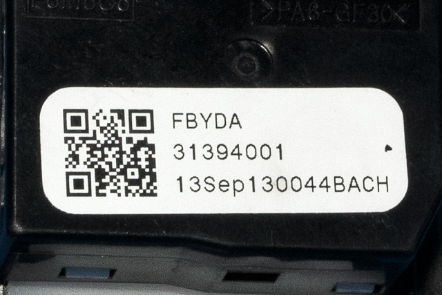 Bryter blink til Volvo XC60 2014-2017 (Type I, Fase 2)  (VOLVO|31394001|)