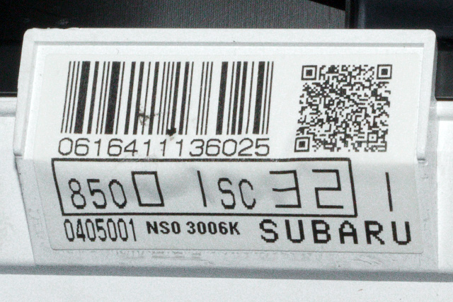Instrumentpanel til Subaru Forester 2008-2013 (Type III) (SUBARU|85001-SC321|)
