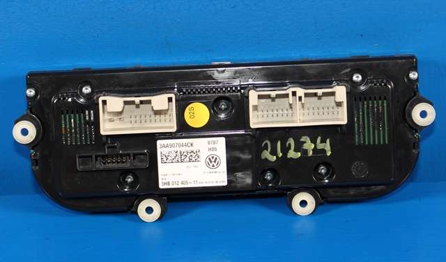 Varmeapparat betjening til VW Touran 2010-2015 (Type I, Fase 3)  (HELLA|5HB 012 405-11|3AA 907 044 CK|)