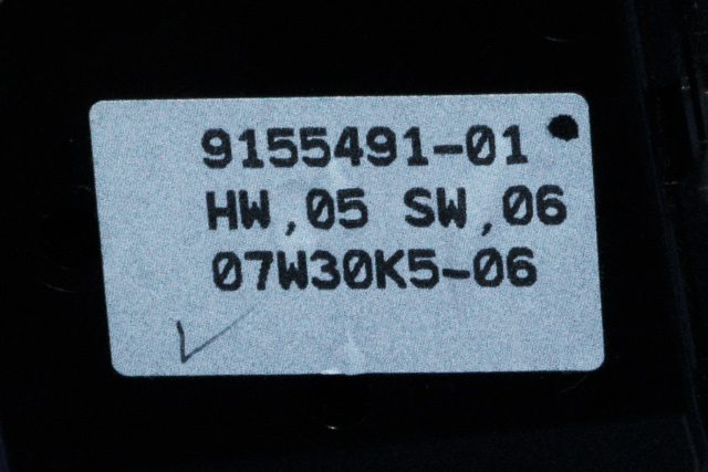 Bryter ruteheis førerdørspanel til BMW 1-Serie 2004-2011 (E81/E82/E87/E88) (E81/E82/E87/E88) (BMW|9 155 491|)