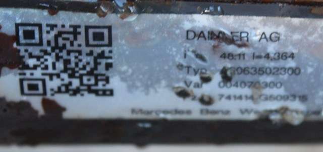 Kardang til Mercedes Sprinter 2006-2013 (Fase 1) (906) (906) (MERCEDES|741.414|)