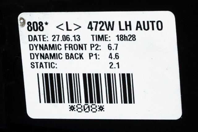 Varmeapparat motor til Toyota Auris 2013-2015 (Type II, Fase 1) (DENSO|272700-8084|)