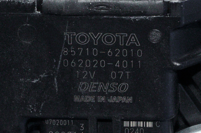 Ruteheis høyre foran til Toyota Prius +7 2012-2020 (Type III) (stasjonsvogn) (stasjonsvogn) (DENSO|062020-4011|85710-62010|)